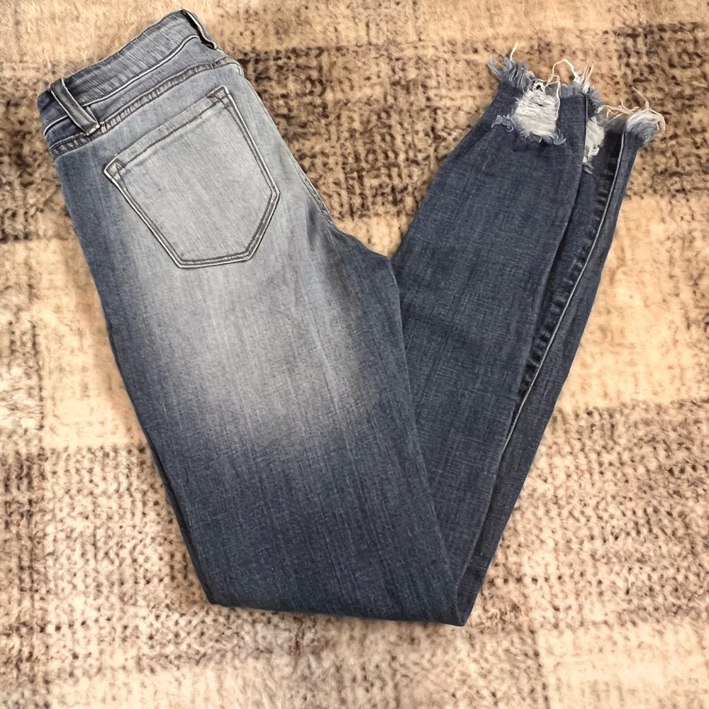 Kancan Distressed Blue Jeans